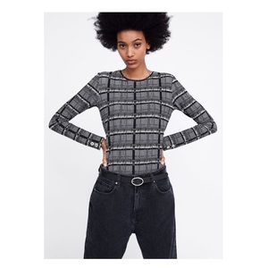 Zara textured long sleeve shirt L 👍 excellent condition